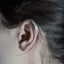 Ear cuff "MELT"